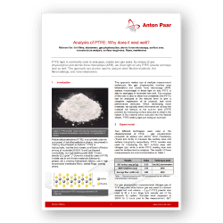 Understanding the sealing properties of PTFE through material analysis (Covalent Metrology).