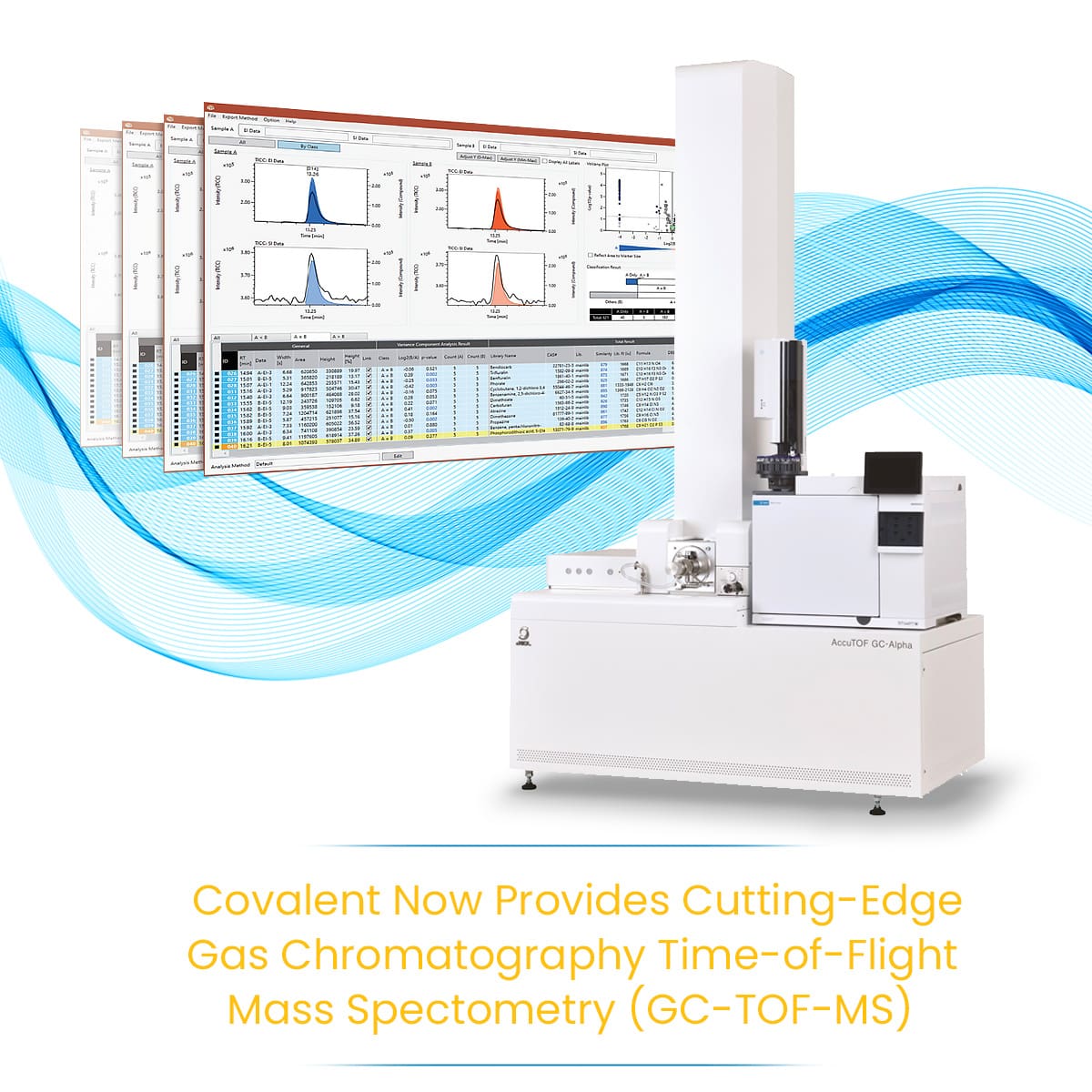 New JEOL Spectrometer for Ultra-high Resolution GCMS [Covalent Metrology Services]