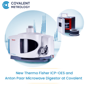 Covalent Metrology's expanded analytical chemistry lab offers comprehensive testing services for solid and liquid battery materials.